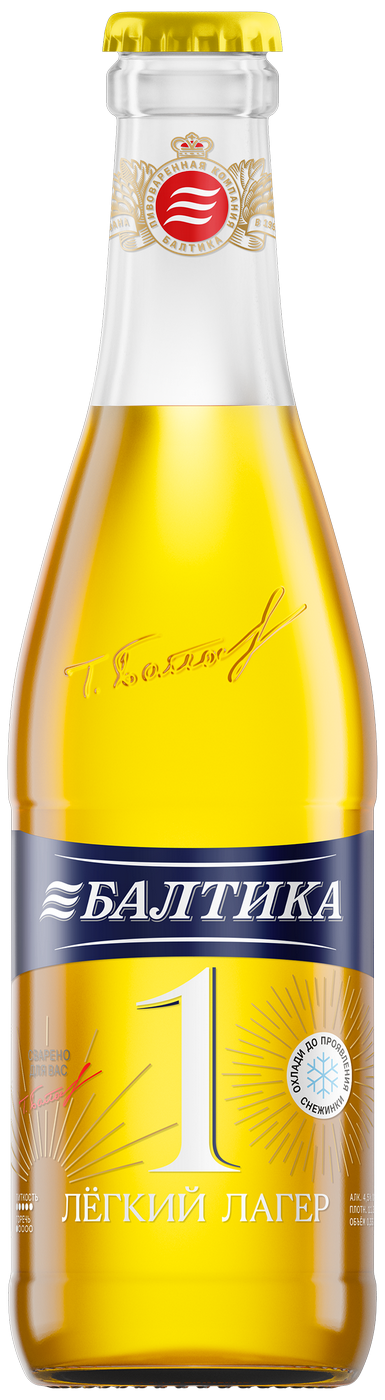 BALTIKA № 1 LIGHT LAGER